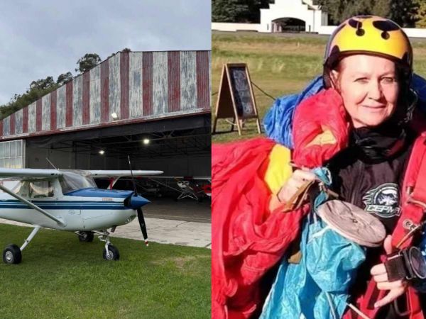 Mujer murió tras caer de avioneta
