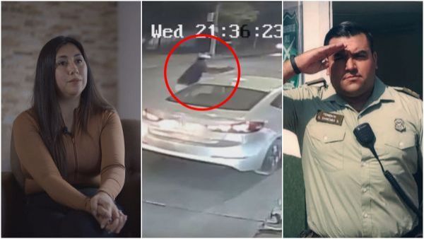 Viuda de carabinero asesinado. Emmanuel Sánchez