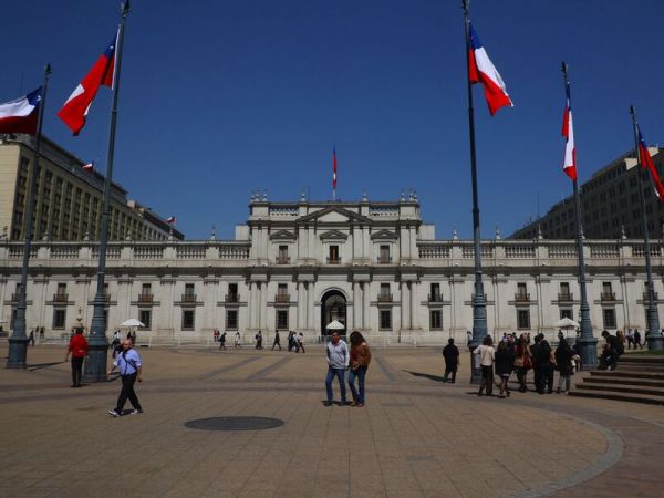 La Moneda. Foto referencial glosa republicana.