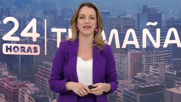 Carla Zunino en 24 Horas Tu Mañana