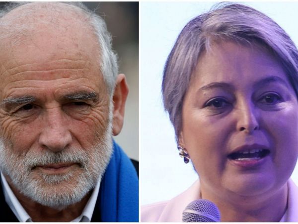 Carlos Montes y Jeannette Jara