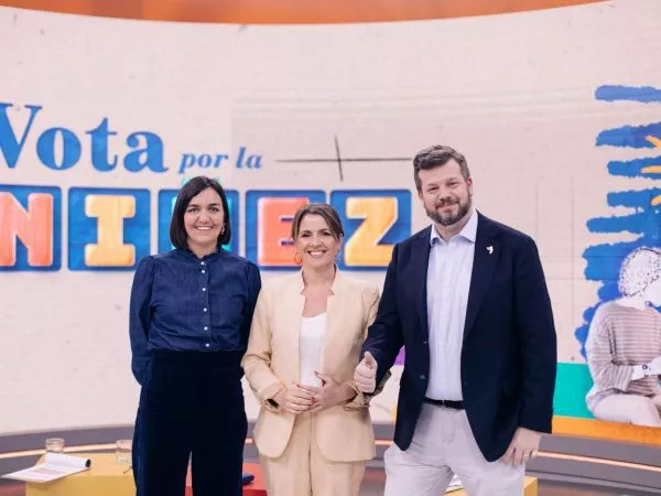 Johannes Kaiser en Vota por la Niñez