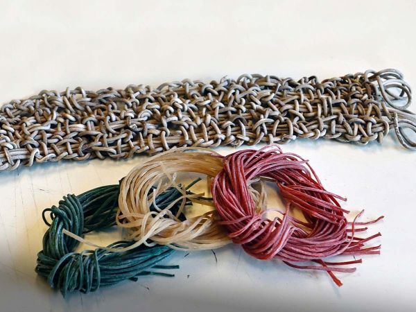 Filga: fibra biodegradable hecha con algas.