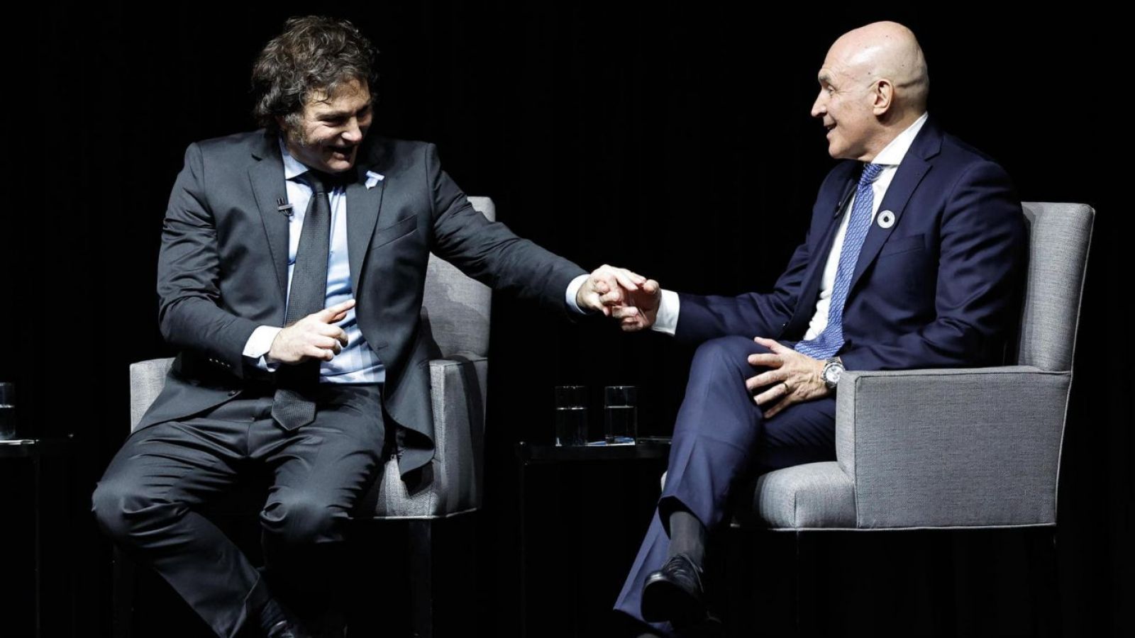 Javier Milei y José Luis Espert
