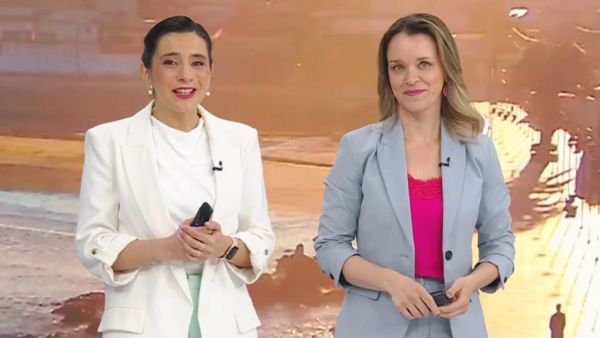 Carla Zunino y Valentina Reyes en 24 Horas Tu Mañana