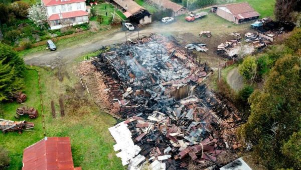 Atentado contra molino Grollmus