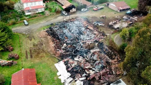 Atentado contra molino Grollmus