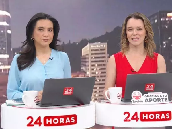 Carla Zunino y Valentina Reyes en 24 Horas Tu Mañana
