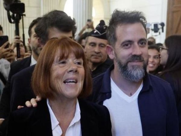 Gisele Pelicot en el tribunal