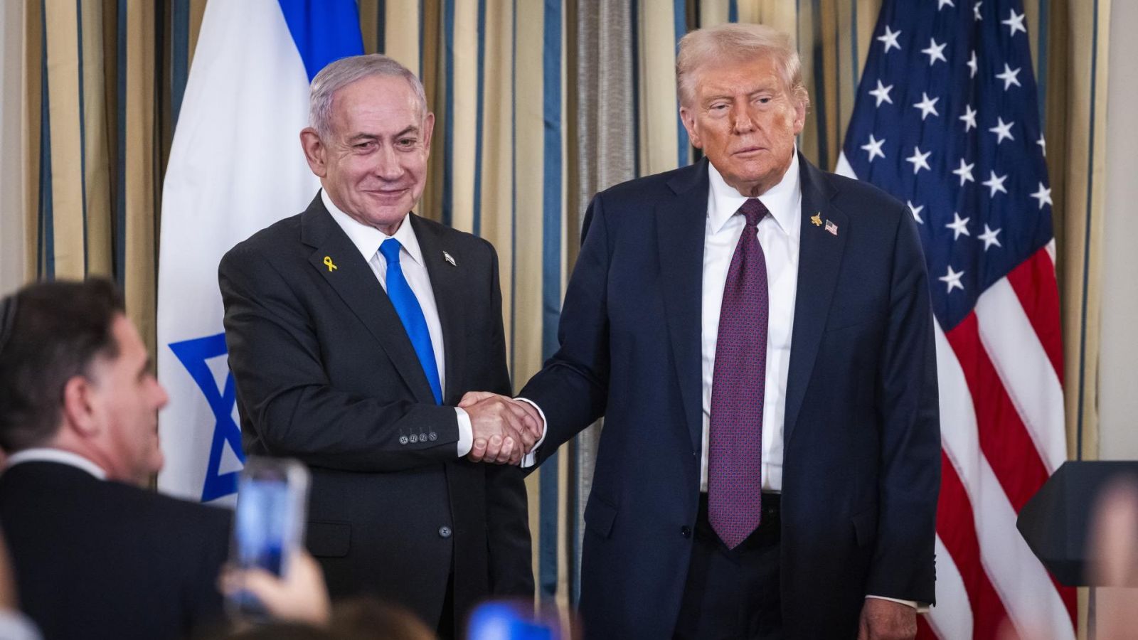 Benjamin Netanyahu y Donald Trump