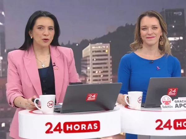 Carla Zunino y Valentina Reyes en 24 Horas Tu Mañana