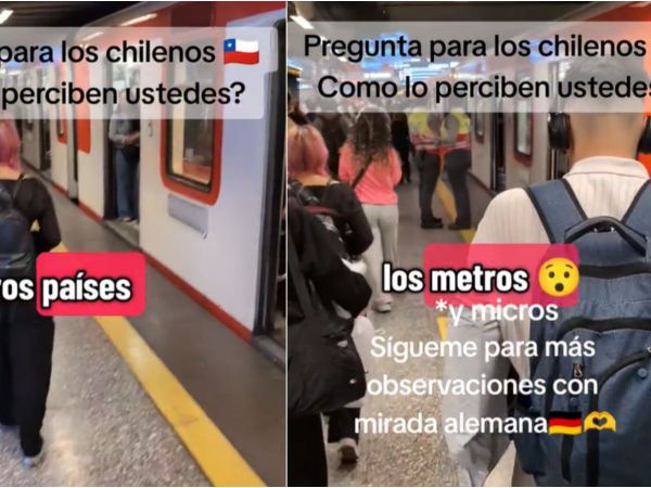 Alemán en Chile destaca al Metro de Santiago