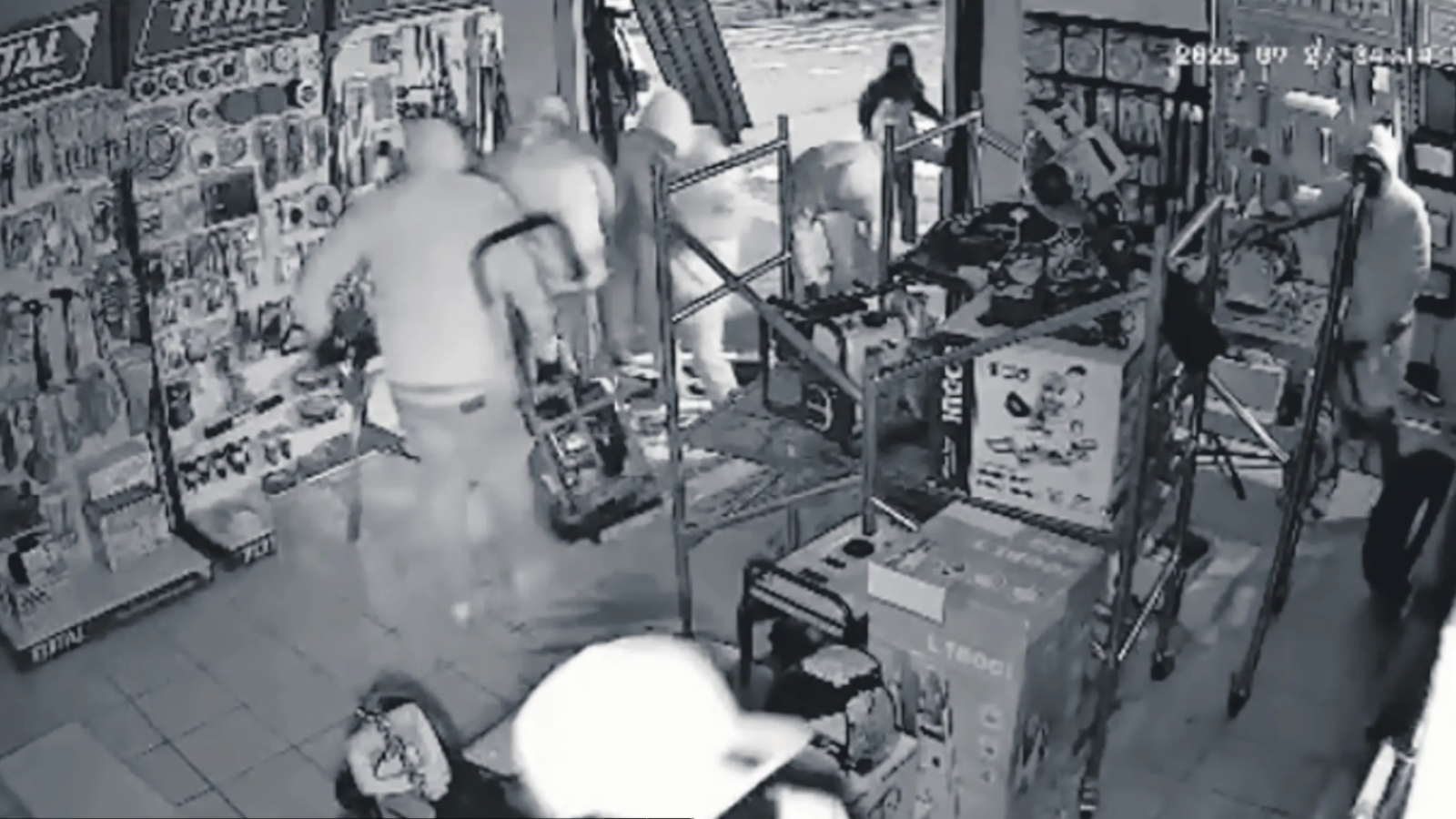 Robo en local de Chillán