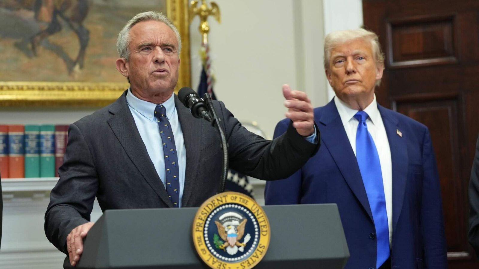 Robert F. Kennedy Jr. y Donald Trump