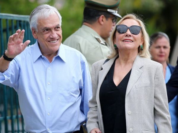 Sebastián Piñera y Cecilia Morel
