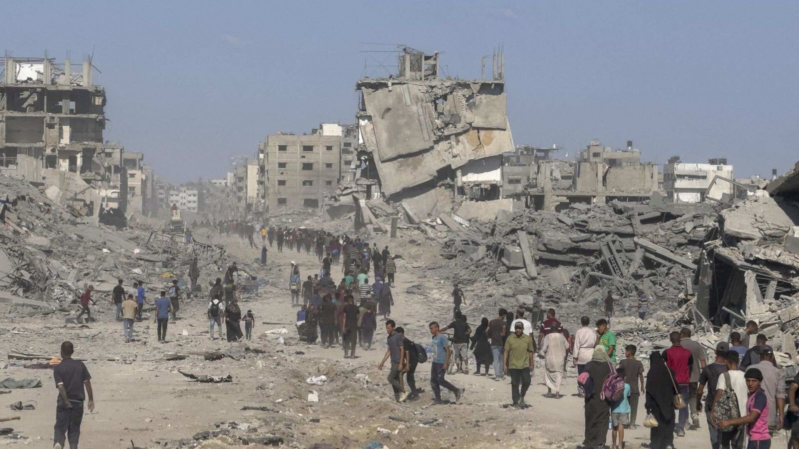 Gaza destruída por ofensiva de Israel