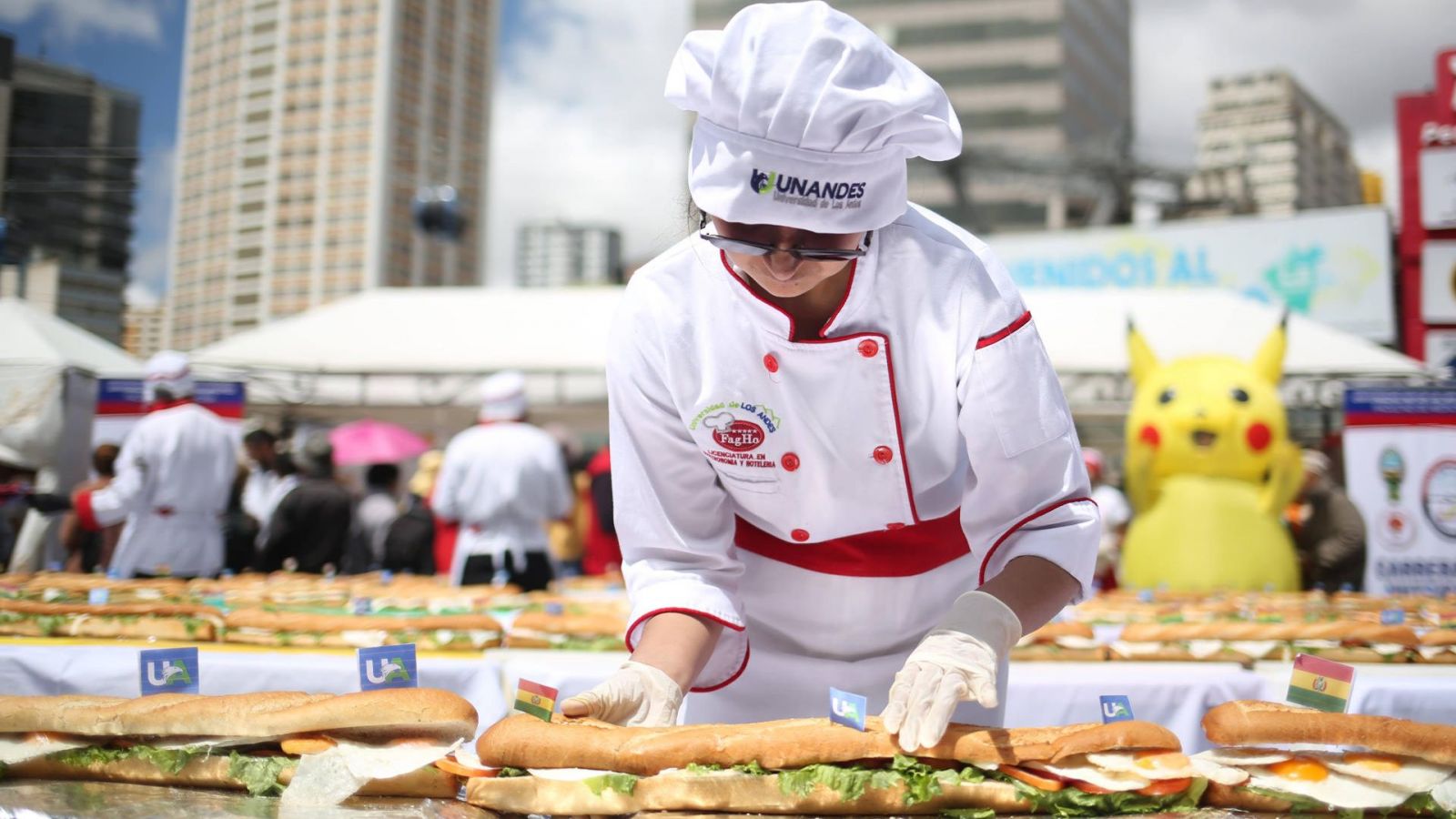Sándwich de 100 metros en Bolivia