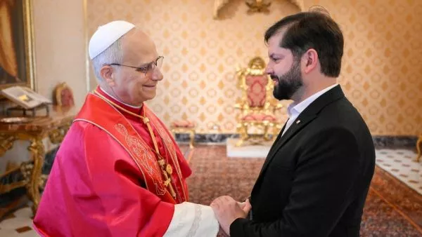Presidente Boric tras reunión con Papa