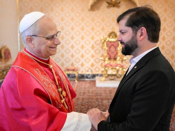 Presidente Boric tras reunión con Papa
