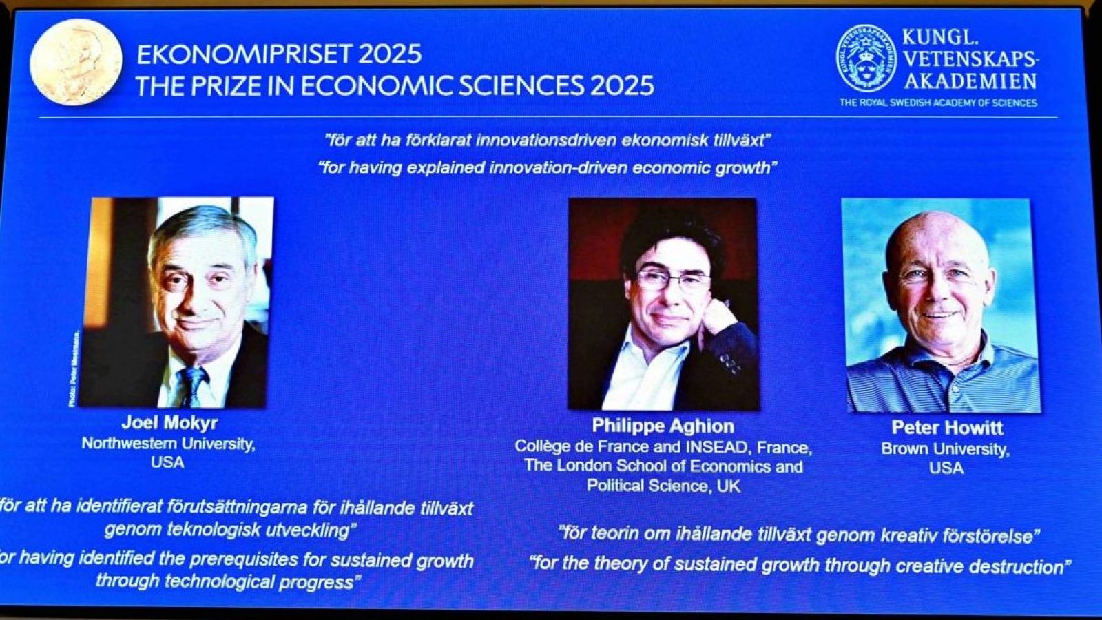 Premio nobel de economía