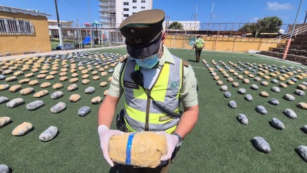 Hallazgo de droga en medio del desierto