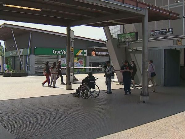 Robo en Metro Vespucio Norte