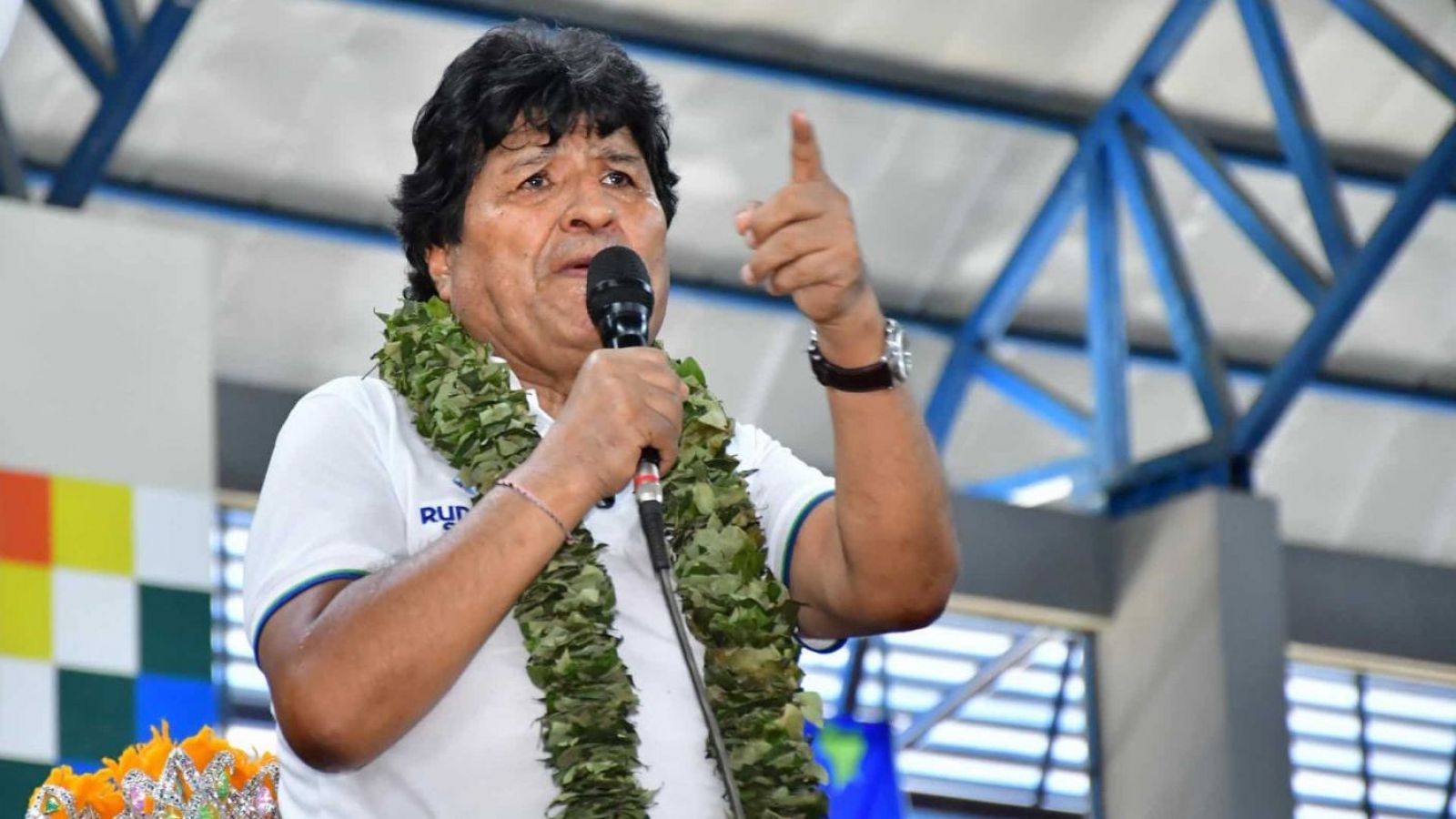 Evo Morales, expresidente de Bolivia