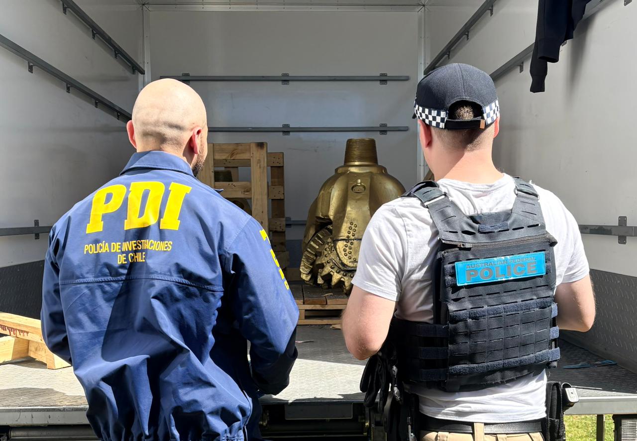 Incautación en Valparaíso