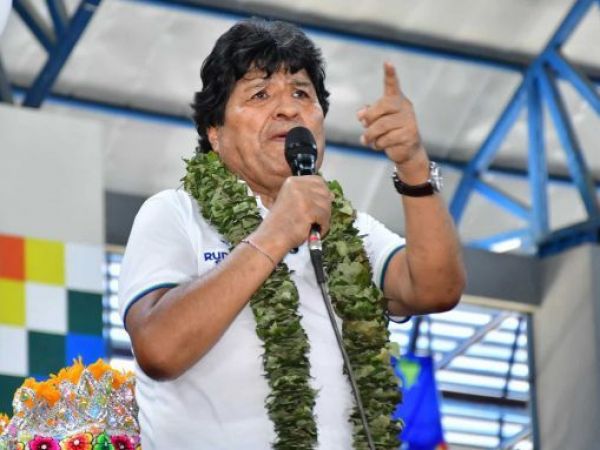 Evo Morales, expresidente de Bolivia