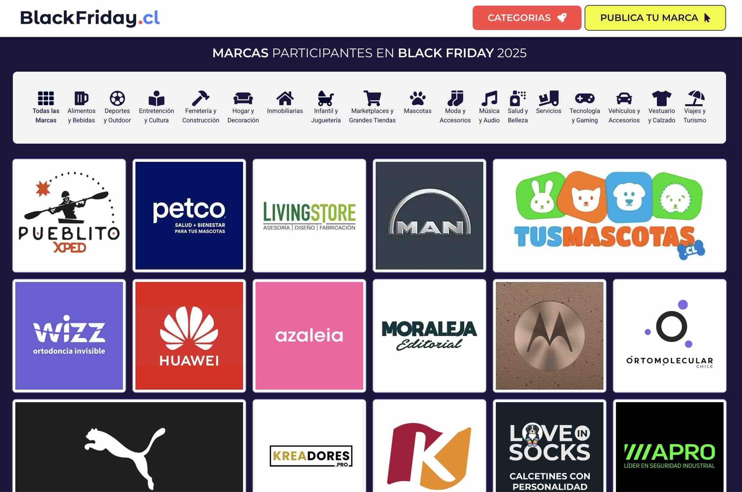 Black Friday  marcas