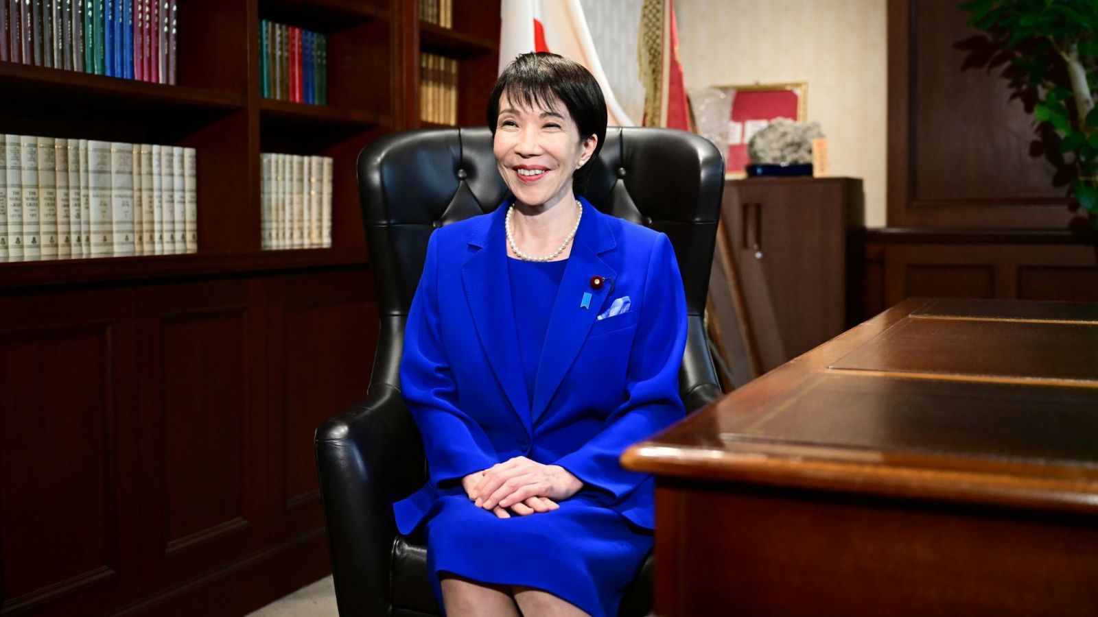 Sanae Takaich, primera mujer ministra de Japón.
