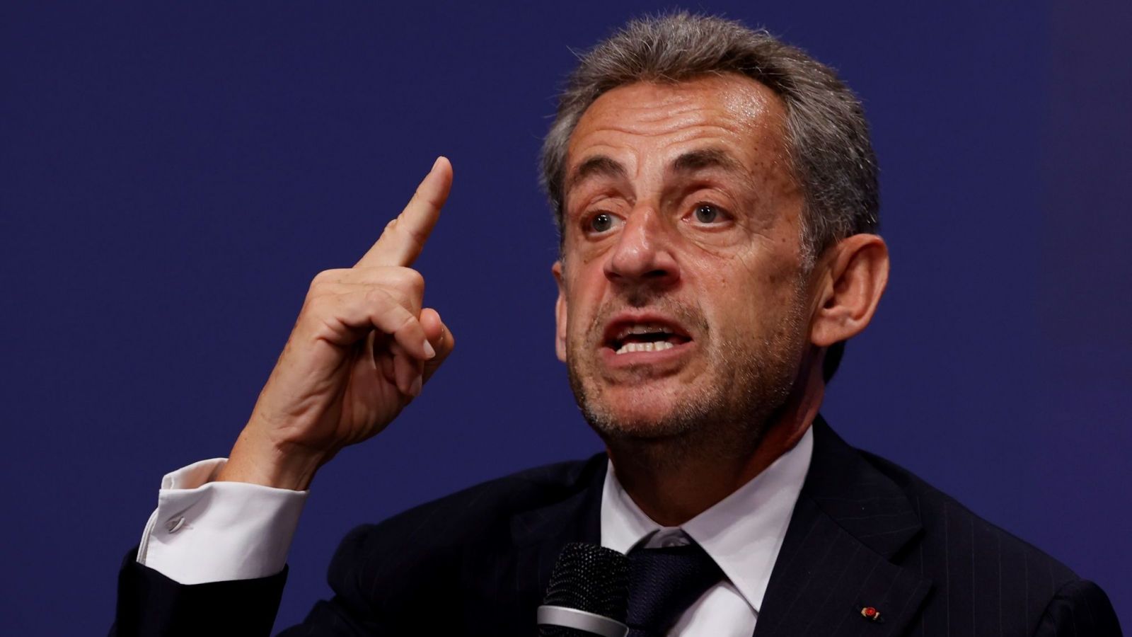 El expresidente francés Nicolás Sarkozy.
