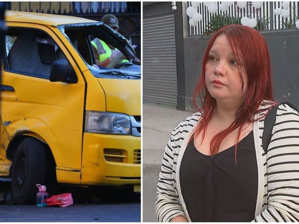 Apoderada de niña que estaba en accidente de Recoleta