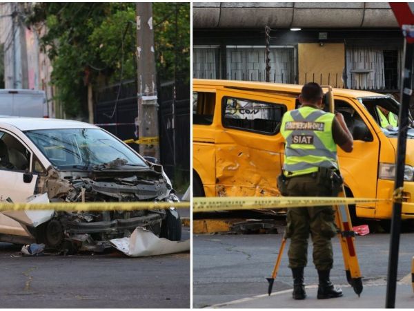 Fatal accidente contra furgón escolar en Recoleta