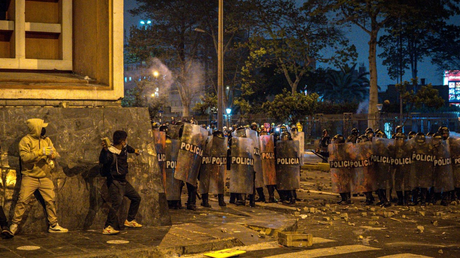 Manifestaciones en Perú.