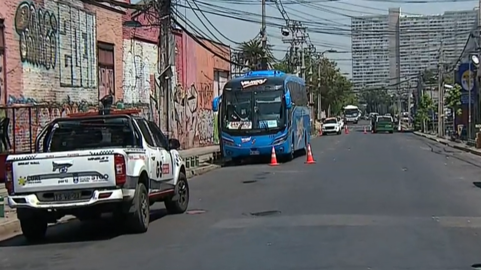 Adulta mayor queda en riesgo vital tras ser atropellada por bus en Estación Central