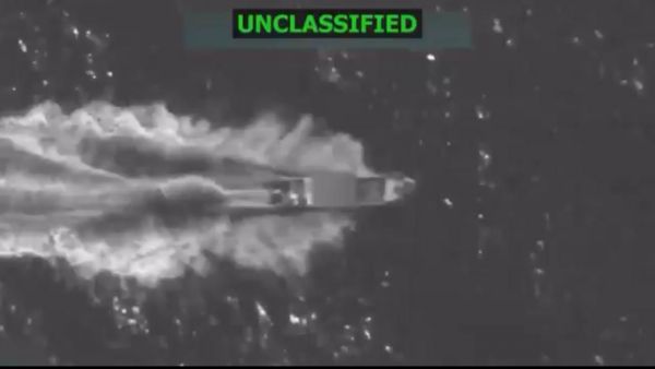 Ataque contra una embarcación en aguas del océano Pacífico.