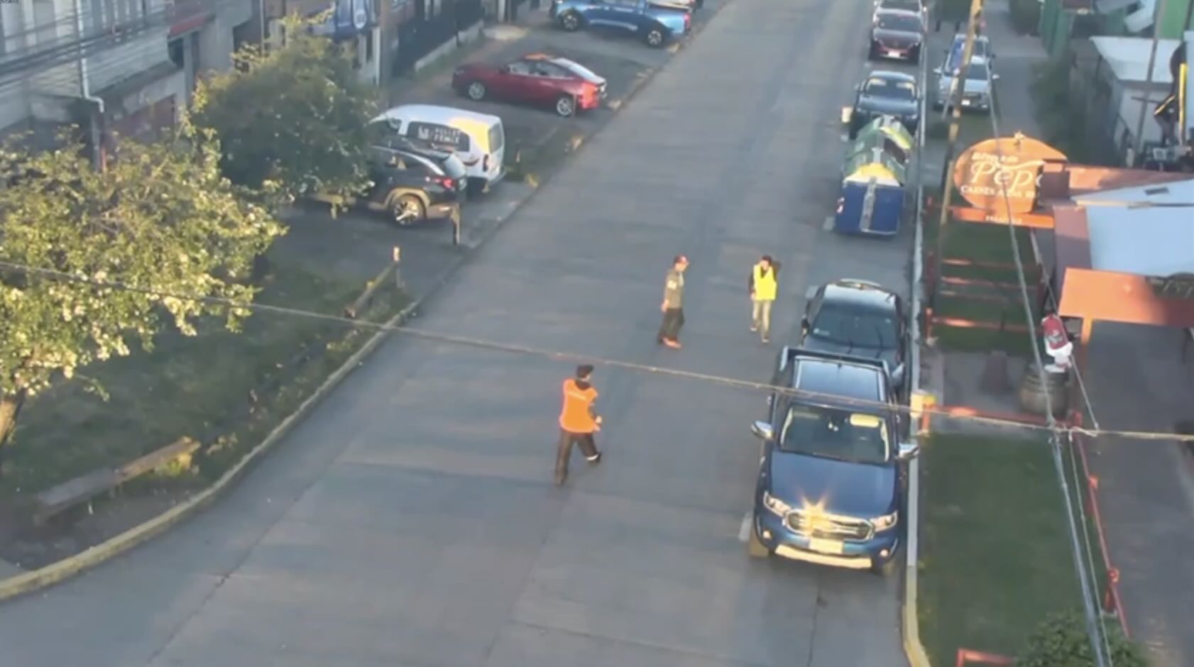 Estacionadores ilegales en Puerto Montt