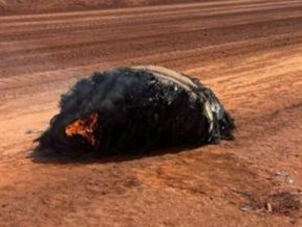 Objeto misterioso cae del espacio en desierto australiano
