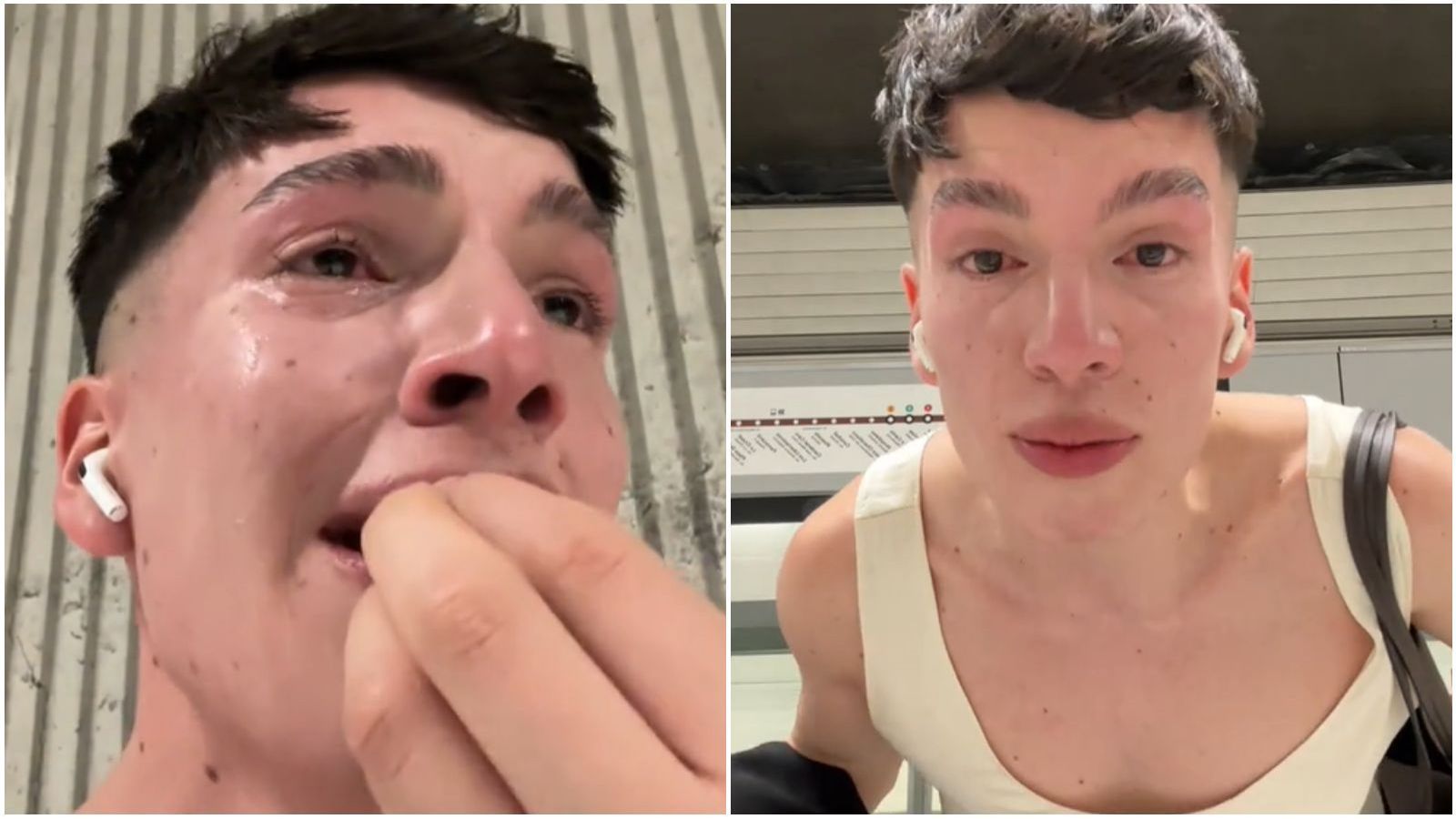 Joven acusa discriminación en el metro