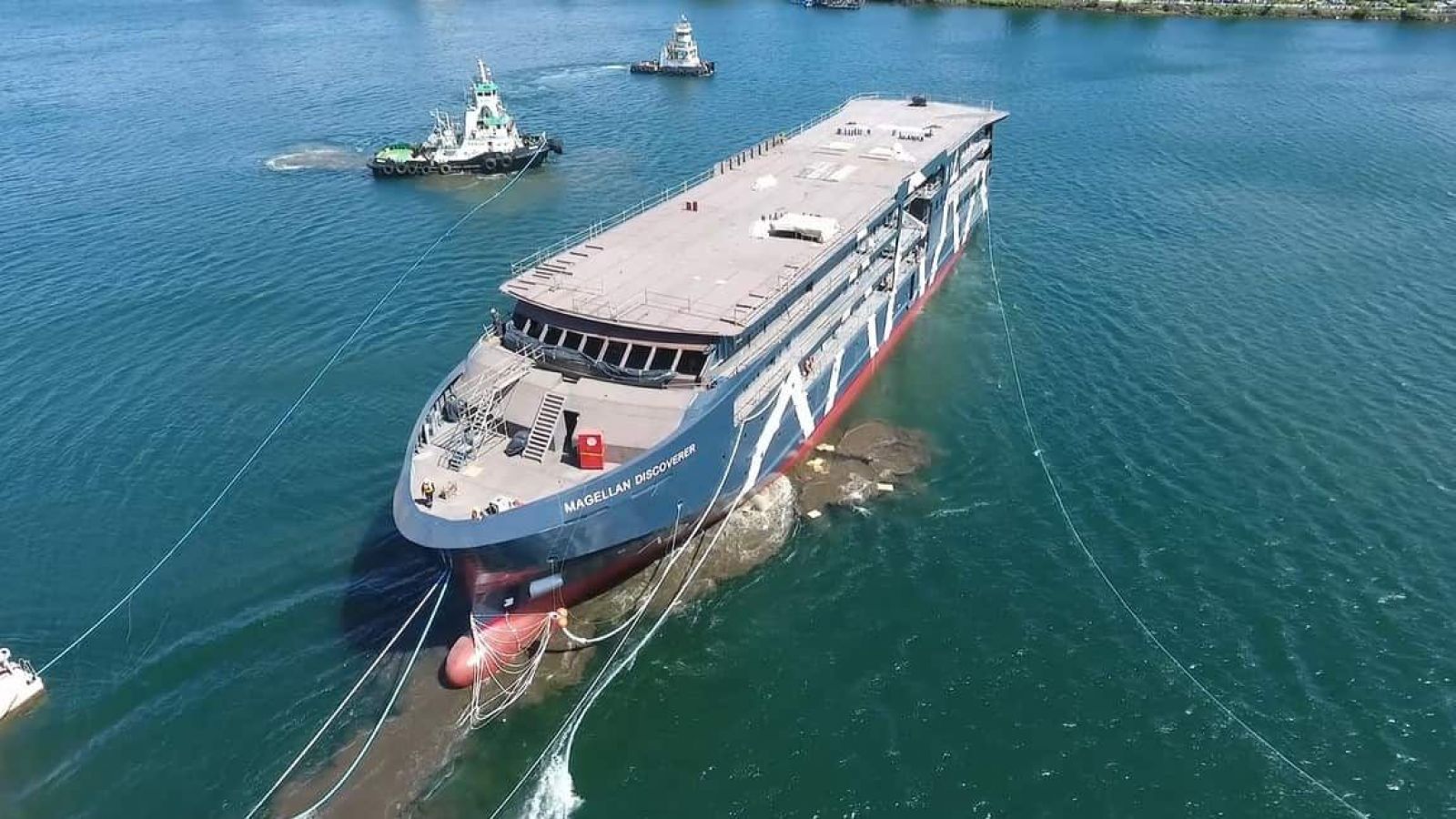 Magellan Discoverer, en Valdivia