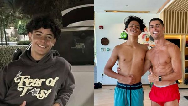 Cristiano Ronaldo Jr mostró su 
