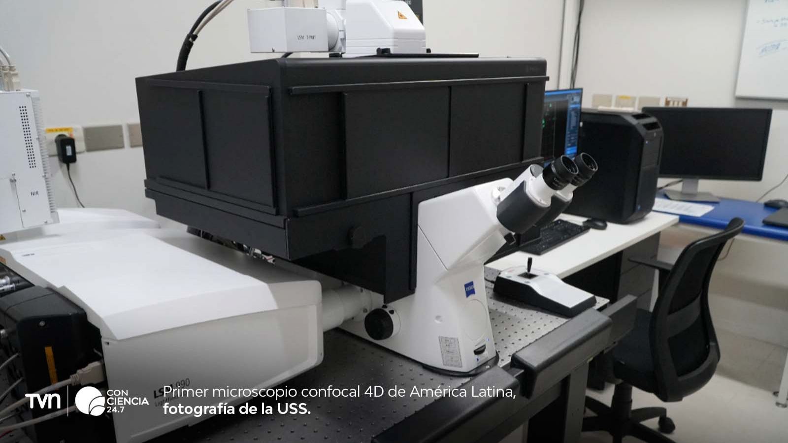 Chile instala en Valdivia el microscopio más avanzado de América Latina.