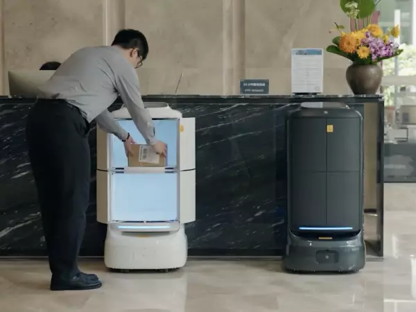 Adiós al colapso en conserjería: el que robot que transforma entregas en edificios