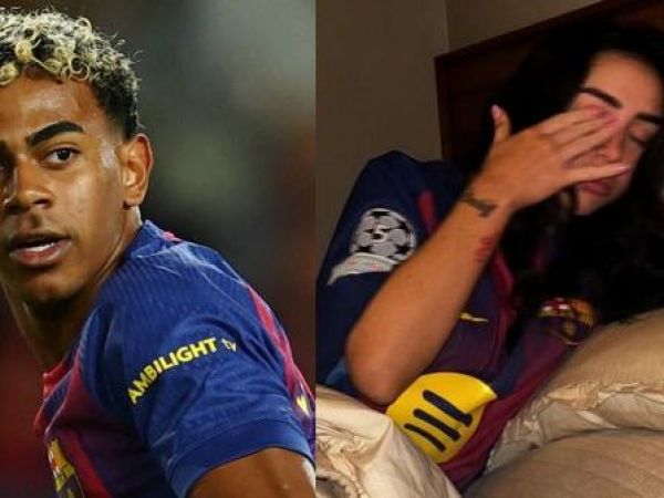 Lamine Yamal, delantero del Barcelona