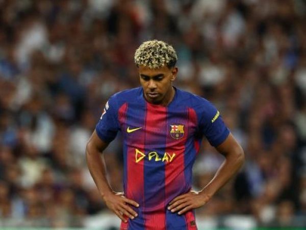 Lamine Yamal, delantero del Barcelona