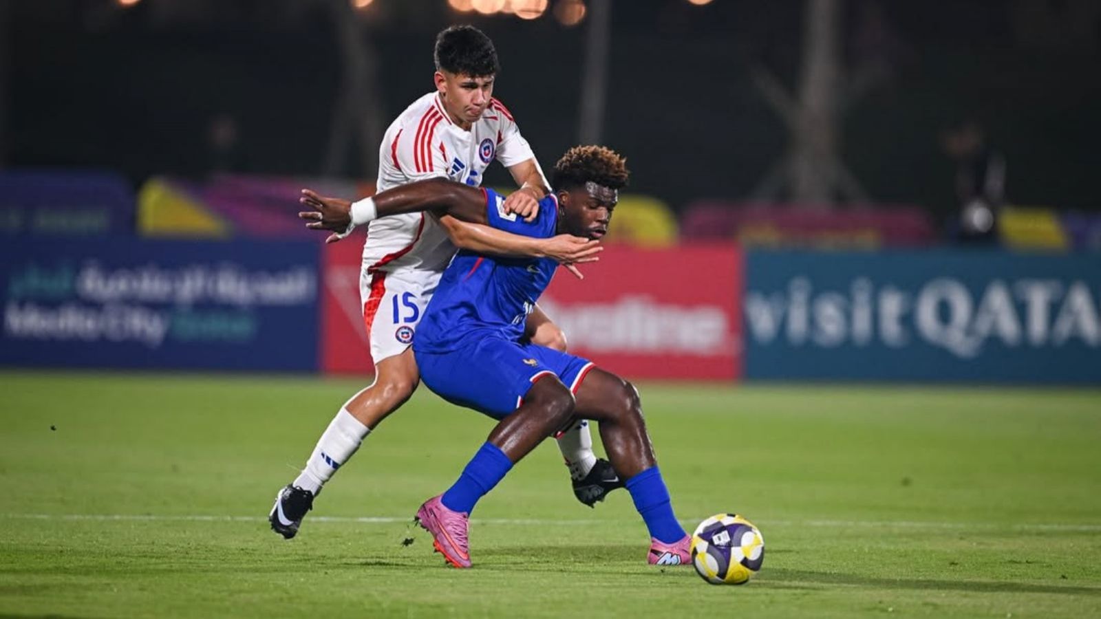 Chile pierde contra Francia en el Mundial Sub 17 Qatar 2025