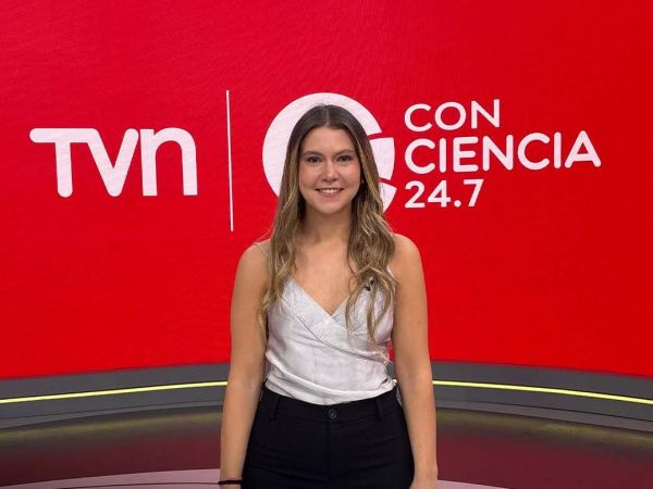 Soledad Rodríguez, periodista de TVN.