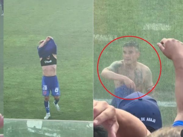 Charles Aránguiz sorprendió con nuevo tatuaje dedicado a Universidad de Chile