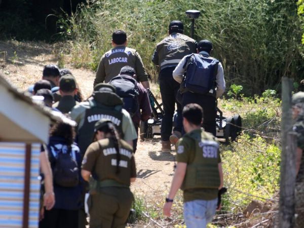 Pericias en predio de San Vicente de Tagua Tagua